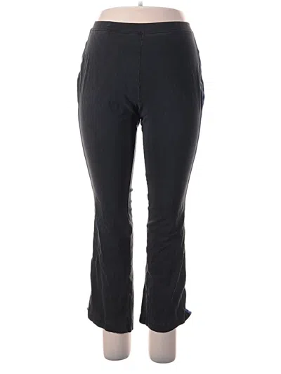 Pre-owned Woman Within Active Pants In Silver