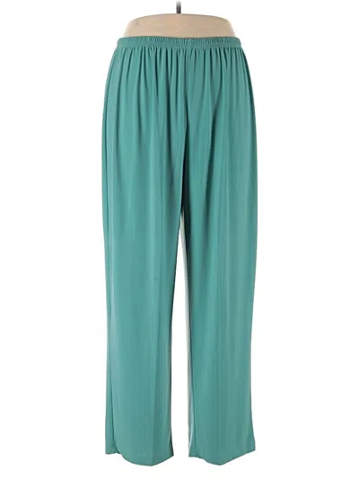 Pre-owned Woman Within Casual Pants In Blue