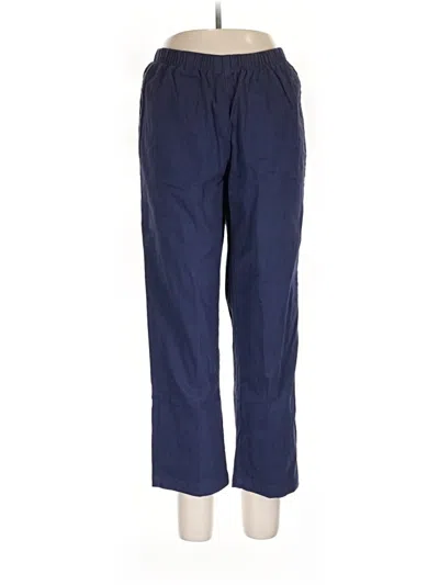 Pre-owned Woman Within Casual Pants In Blue