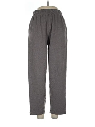 Pre-owned Woman Within Casual Pants In Gray