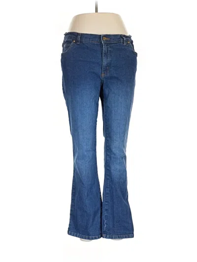 Pre-owned Woman Within Jeans In Blue