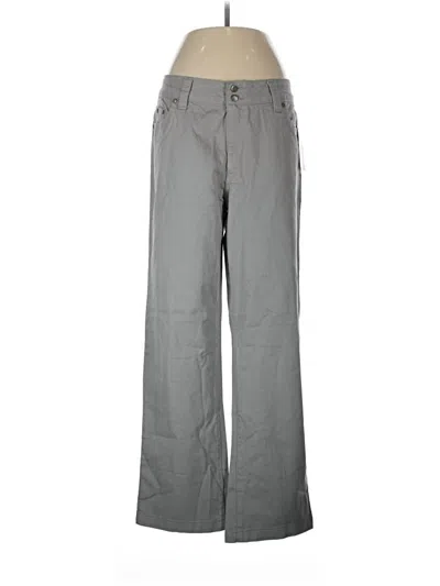 Pre-owned Woman Within Jeans In Gray