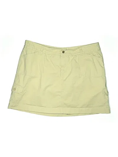 Pre-owned Woman Within Skort In White