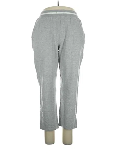 Pre-owned Woman Within Sweatpants In Gray