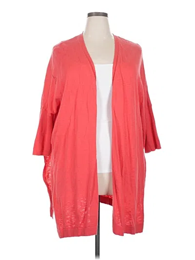 Pre-owned Woman Within Vest In Red