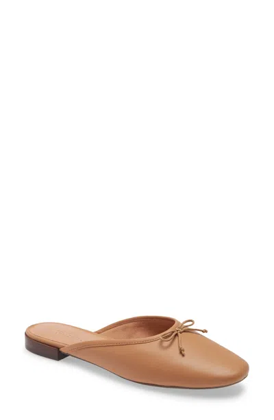 Women Madewell The Adelle Ballet Mule - Brown In Multi