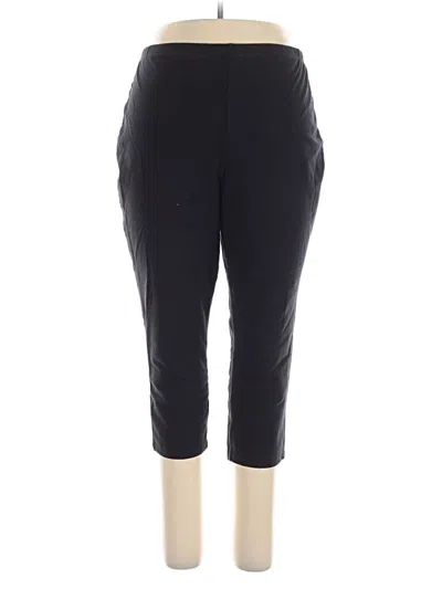 Pre-owned Women With Control Active Pants In Black