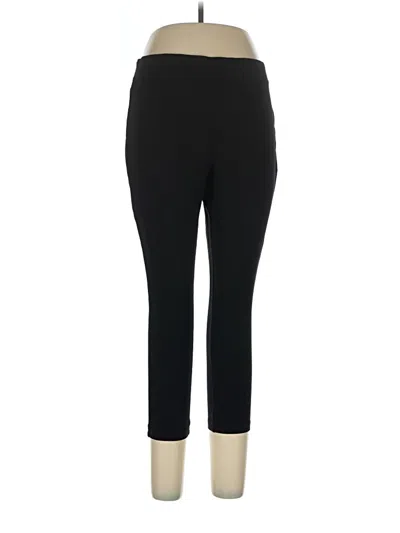 Pre-owned Women With Control Active Pants In Black