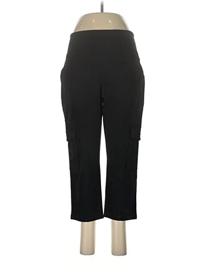 Pre-owned Women With Control Active Pants In Black