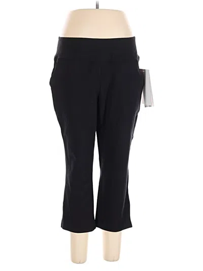 Pre-owned Women With Control Active Pants In Black