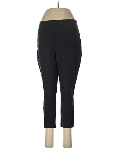 Pre-owned Women With Control Active Pants In Black