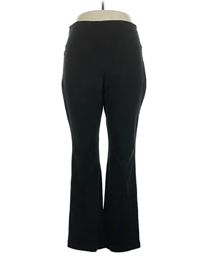 Pre-owned Women With Control Active Pants In Black