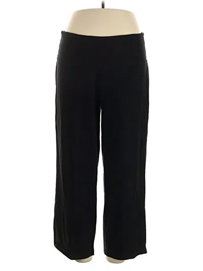 Pre-owned Women With Control Active Pants In Black