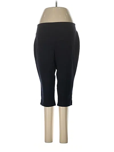Pre-owned Women With Control Active Pants In Black