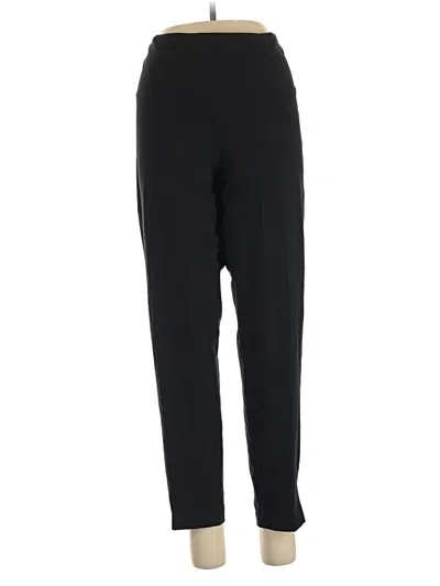Pre-owned Women With Control Active Pants In Black