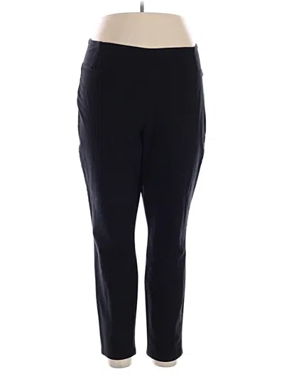 Pre-owned Women With Control Active Pants In Black