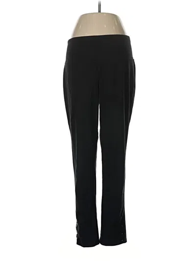 Pre-owned Women With Control Active Pants In Black