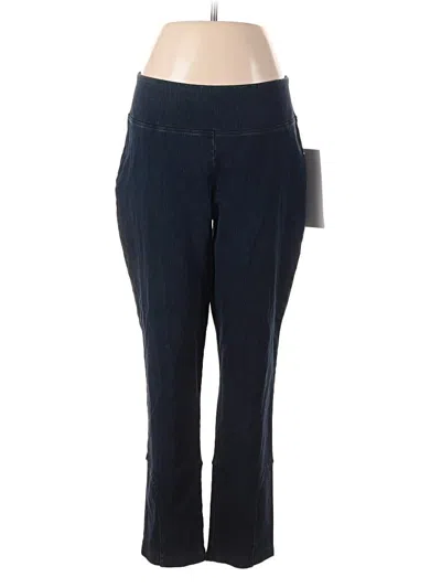 Pre-owned Women With Control Active Pants In Blue