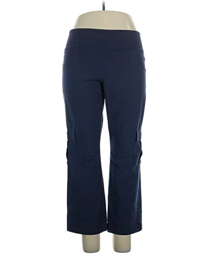 Pre-owned Women With Control Active Pants In Blue