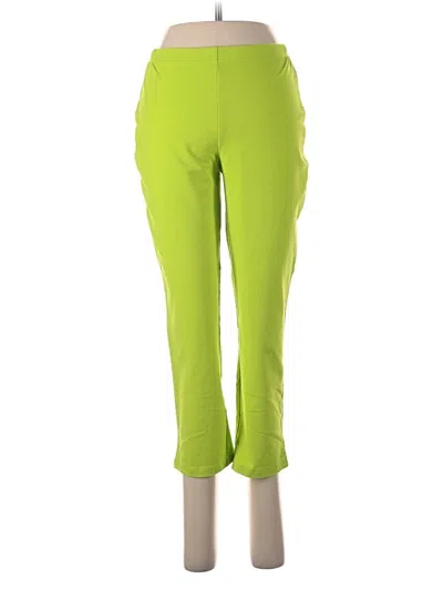 Pre-owned Women With Control Active Pants In Green