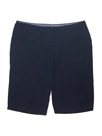 Pre-owned Women With Control Athletic Shorts In Blue