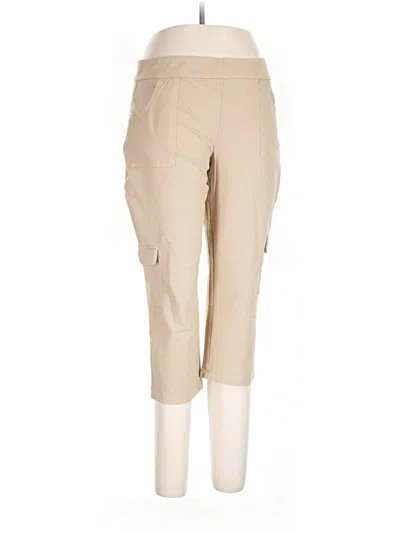 Pre-owned Women With Control Cargo Pants In Brown