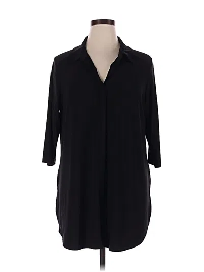 Pre-owned Women With Control Casual Dress In Black