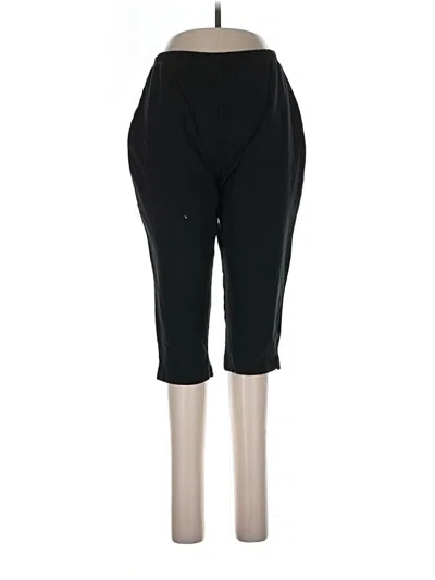 Pre-owned Women With Control Casual Pants In Black
