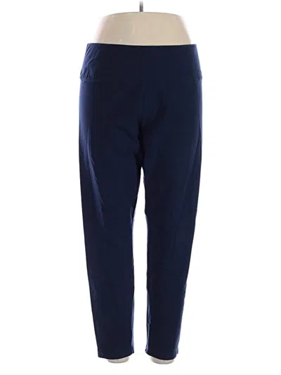 Pre-owned Women With Control Casual Pants In Blue