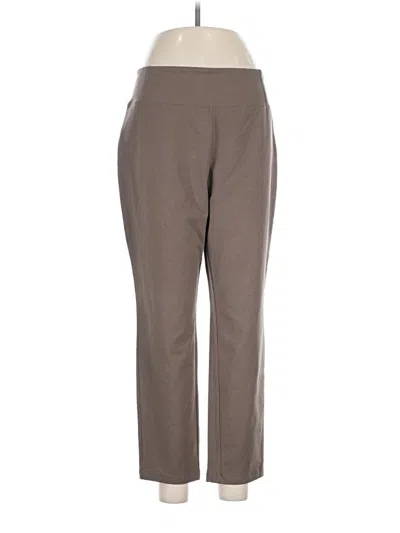 Pre-owned Women With Control Casual Pants In Brown