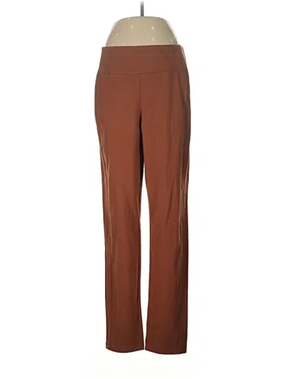 Pre-owned Women With Control Casual Pants In Brown