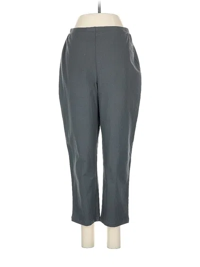 Pre-owned Women With Control Casual Pants In Gray