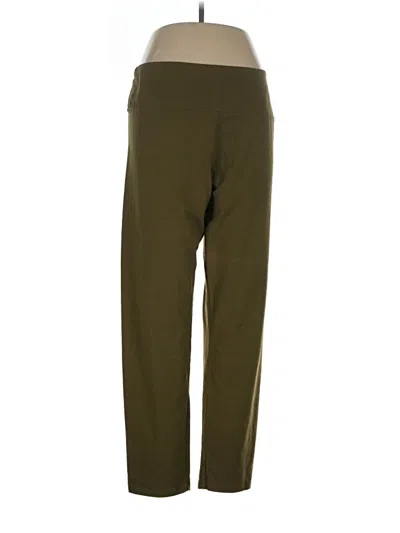 Pre-owned Women With Control Casual Pants In Green