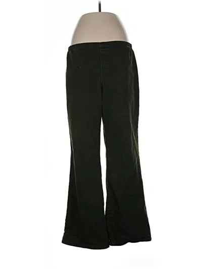 Pre-owned Women With Control Casual Pants In Green