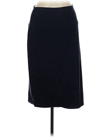 Pre-owned Women With Control Casual Skirt In Black