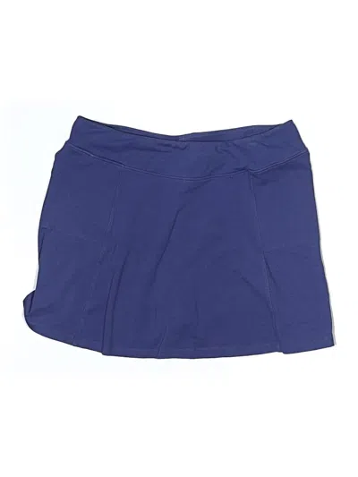 Pre-owned Women With Control Casual Skirt In Blue