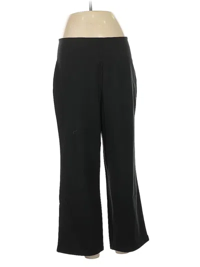 Pre-owned Women With Control Dress Pants In Black