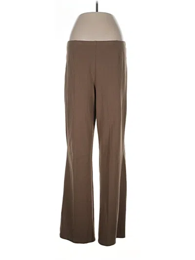 Pre-owned Women With Control Dress Pants In Brown