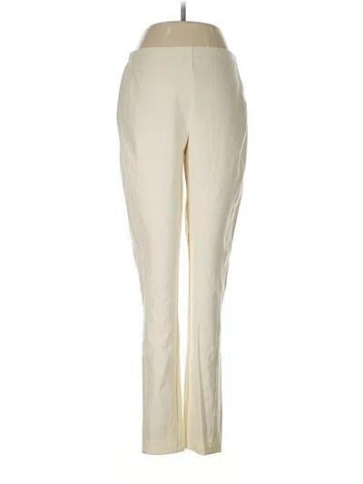 Pre-owned Women With Control Dress Pants In Ivory