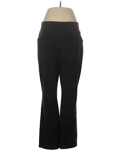 Pre-owned Women With Control Jeggings In Black