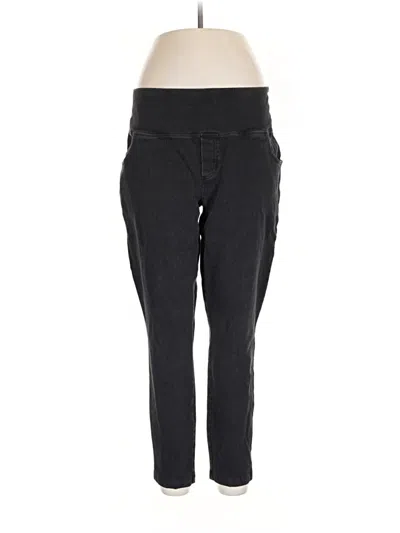 Pre-owned Women With Control Jeggings In Black