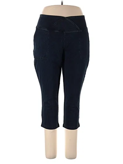 Pre-owned Women With Control Jeggings In Blue