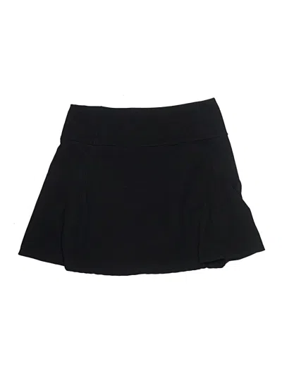 Pre-owned Women With Control Skort In Black
