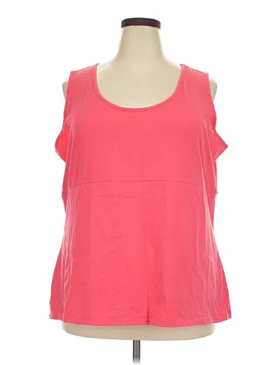 Pre-owned Women With Control Sleeveless T-shirt In Pink