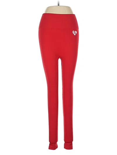 Pre-owned Women's Best Active Pants In Red