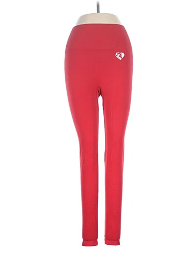 Pre-owned Women's Best Active Pants In Red
