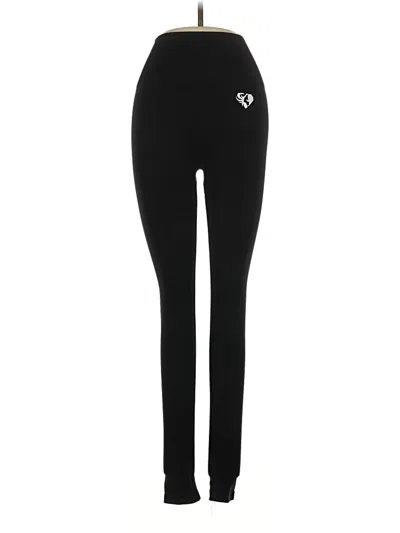 Pre-owned Women's Best Yoga Pants In Black