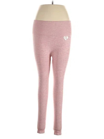 Pre-owned Women's Best Yoga Pants In Pink