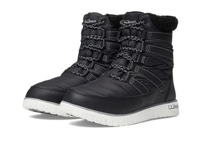 Women's Llbean Ultralight Water Resistant Insulated Boots In Black