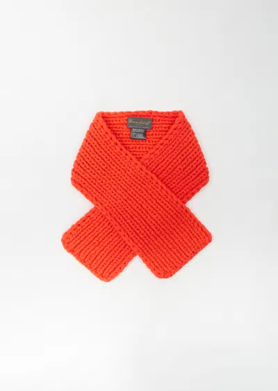 Wommelsdorff Agnes Cashmere Scarf In Scarlet